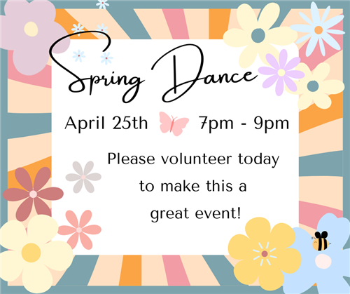 Spring Dance Volunteers Needed